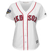 Andrew Benintendi Boston Red Sox Majestic Women's 2018 World Series Cool Base Player Jersey
