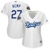 Matt Kemp Los Angeles Dodgers Majestic Women's 2018 World Series Cool Base Player Jersey