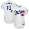 Justin Turner Los Angeles Dodgers Majestic 2018 World Series Flex Base Player Jersey