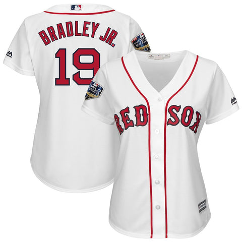 Jackie Bradley Jr. Boston Red Sox Majestic Women's 2018 World Series Cool Base Player Jersey