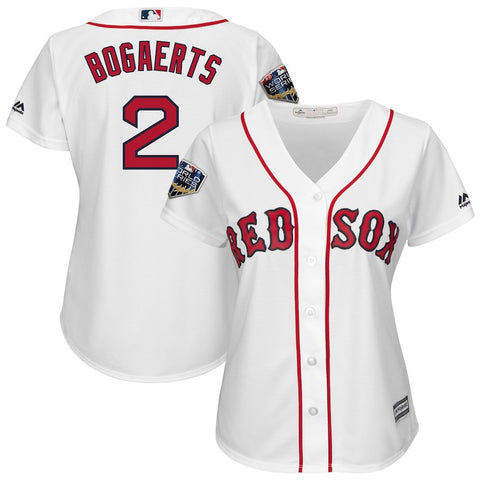 Xander Bogaerts Boston Red Sox Majestic Women's 2018 World Series Cool Base Player Jersey