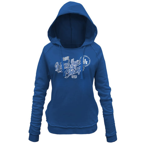 Los Angeles Dodgers New Era Women's 2018 National League Champions Pullover Hoodie
