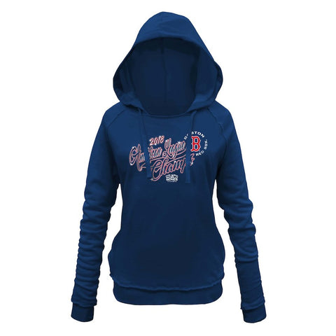 Boston Red Sox New Era Women's 2018 American League Champions Pullover Hoodie