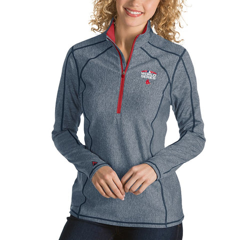 Boston Red Sox Antigua Women's 2018 World Series Bound Tempo Quarter-Zip Jacket