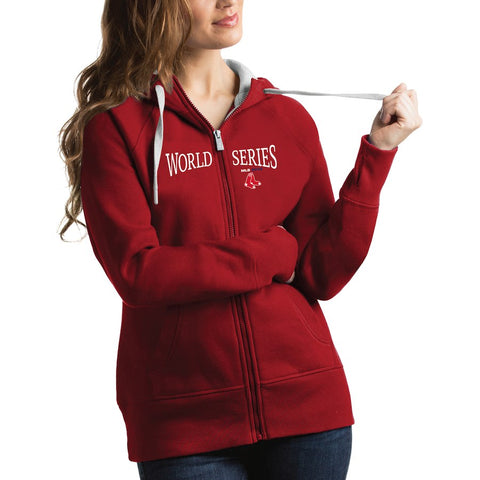 Boston Red Sox Antigua Women's 2018 World Series Bound Victory Hoodie