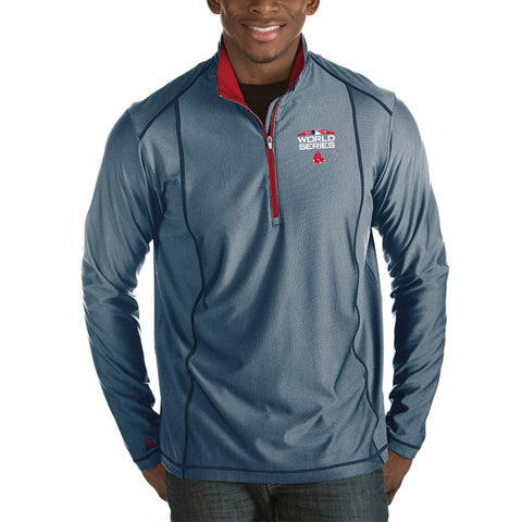Boston Red Sox Antigua 2018 World Series Bound Tempo Quarter-Zip Pullover Jacket