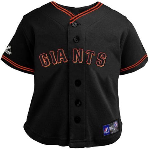 Majestic San Francisco Giants Toddler Replica Jersey - Black