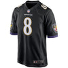 Lamar Jackson Baltimore Ravens 2018 NFL Draft Pick Game Jersey