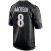 Lamar Jackson Baltimore Ravens 2018 NFL Draft Pick Game Jersey