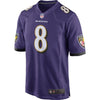 Lamar Jackson Baltimore Ravens 2018 NFL Draft Pick Game Jersey