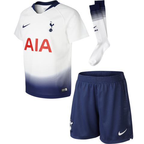 Tottenham Home Kids Football Kit 2018/19
