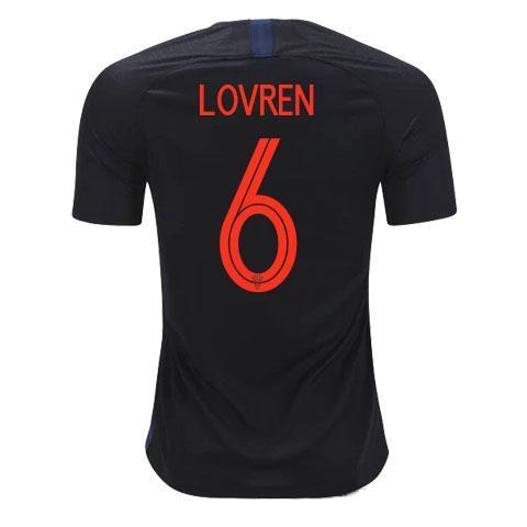 Domagoj Vida Croatia World Cup Away Jersey 2018 Women's