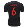 Domagoj Vida Croatia World Cup Away Jersey 2018 Women's