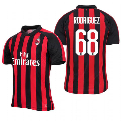Ricardo Rodriguez AC Milan Home Jersey 2018/19