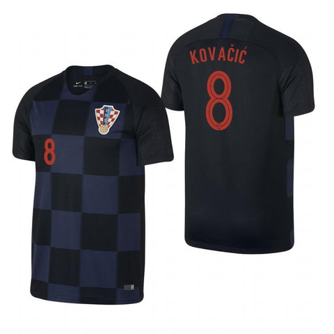 Mateo Kovacic Croatia World Cup Away Jersey 2018