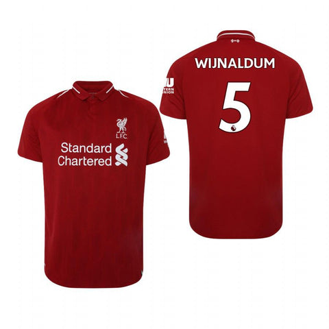 Georginio Wijnaldum Liverpool Away Jersey 2018/19