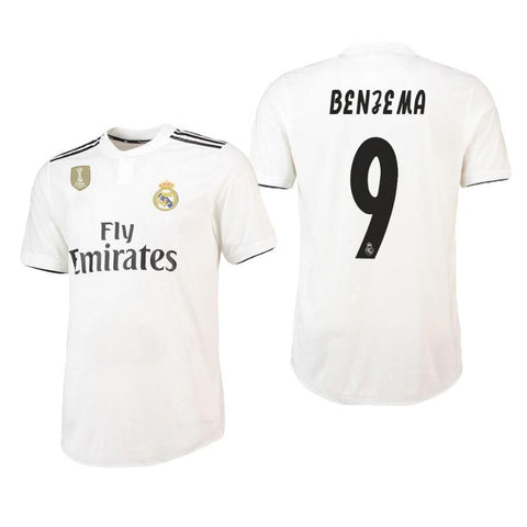 Karim Benzema Real Madrid Home Jersey 2018/19