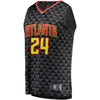 Kent Bazemore Atlanta Hawks Branded Fast Break Jersey Black - Icon Edition