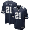 Ezekiel Elliott Dallas Cowboys Game Jersey