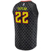 Isaiah Taylor Atlanta Hawks Branded Fast Break Jersey Black - Icon Edition