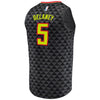 Malcolm Delaney Atlanta Hawks Branded Fast Break Jersey Black - Icon Edition