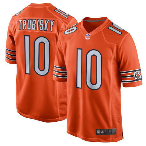 Mitchell Trubisky Chicago Bears Game Jersey