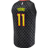Trae Young Atlanta Hawks Branded Fast Break Jersey Black - Icon Edition