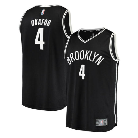 Jahlil Okafor Brooklyn Nets Branded Fast Break Jersey - Icon Edition
