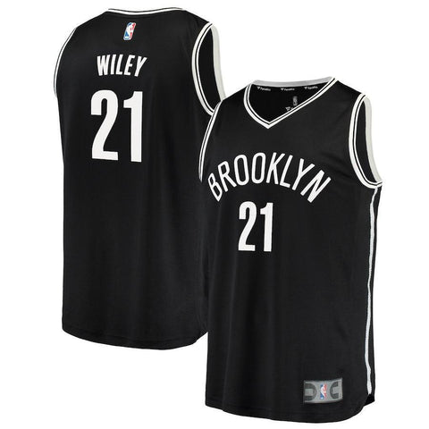 Jacob Wiley Brooklyn Nets Branded Fast Break Jersey - Icon Edition
