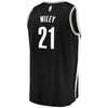Jacob Wiley Brooklyn Nets Branded Fast Break Jersey - Icon Edition