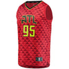 DeAndre Bembry Atlanta Hawks Branded Fast Break Jersey Red - Statement Edition