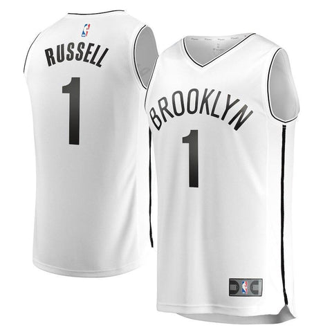 D'Angelo Russell Brooklyn Nets Branded Fast Break Jersey - Icon Edition