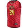 Kent Bazemore Atlanta Hawks Branded Fast Break Jersey Red - Statement Edition