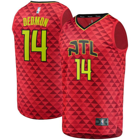 Dewayne Dedmon Atlanta Hawks Branded Fast Break Jersey Red - Statement Edition