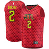 Tyler Dorsey Atlanta Hawks Branded Fast Break Jersey Red - Statement Edition
