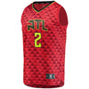 Tyler Dorsey Atlanta Hawks Branded Fast Break Jersey Red - Statement Edition
