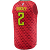 Tyler Dorsey Atlanta Hawks Branded Fast Break Jersey Red - Statement Edition