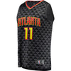 Trae Young Atlanta Hawks Branded Fast Break Jersey Black - Icon Edition