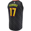Dennis Schroder Atlanta Hawks Branded Fast Break Jersey Black - Icon Edition