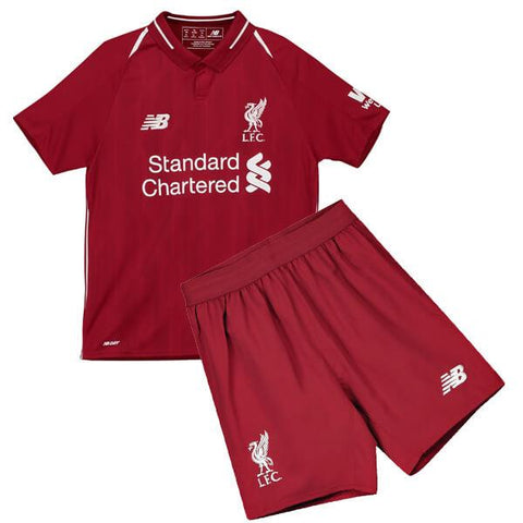 Liverpool Home Kids Football Kit 2018/19