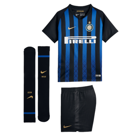 Inter Milan Home Kids Football Kit 2018/19