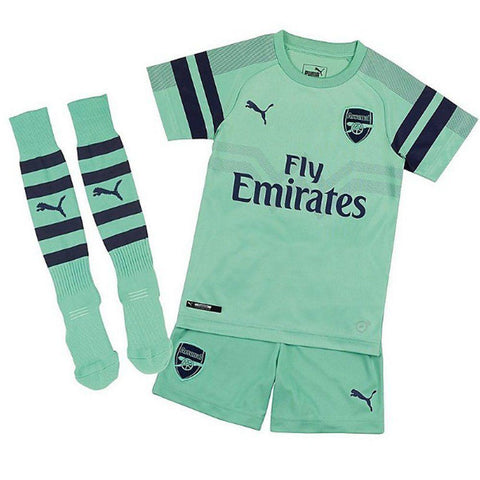 Arsenal Third Kids Football Kit 2018/19