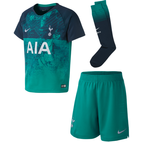 Tottenham Third Kids Football Kit 2018/19
